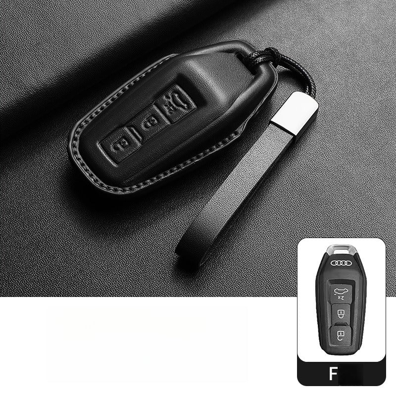 Audi A5L Q5L Handmade Leather Key Case(#AU358)