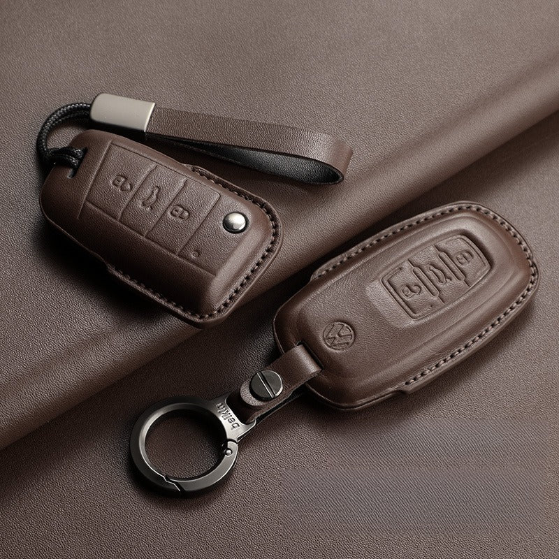VW Passat B7 Magotan Leather Key Case(#VW365)