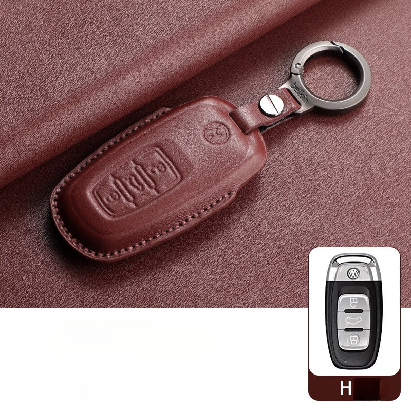 VW Passat B7 Magotan Leather Key Case(#VW365)