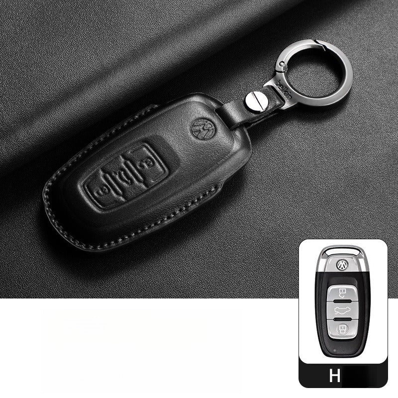 VW Passat B7 Magotan Leather Key Case(#VW365)