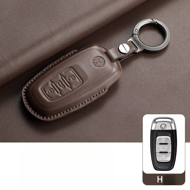 VW Passat B7 Magotan Leather Key Case(#VW365)