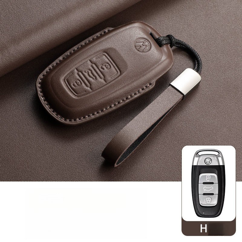 VW Passat B7 Magotan Leather Key Case(#VW365)