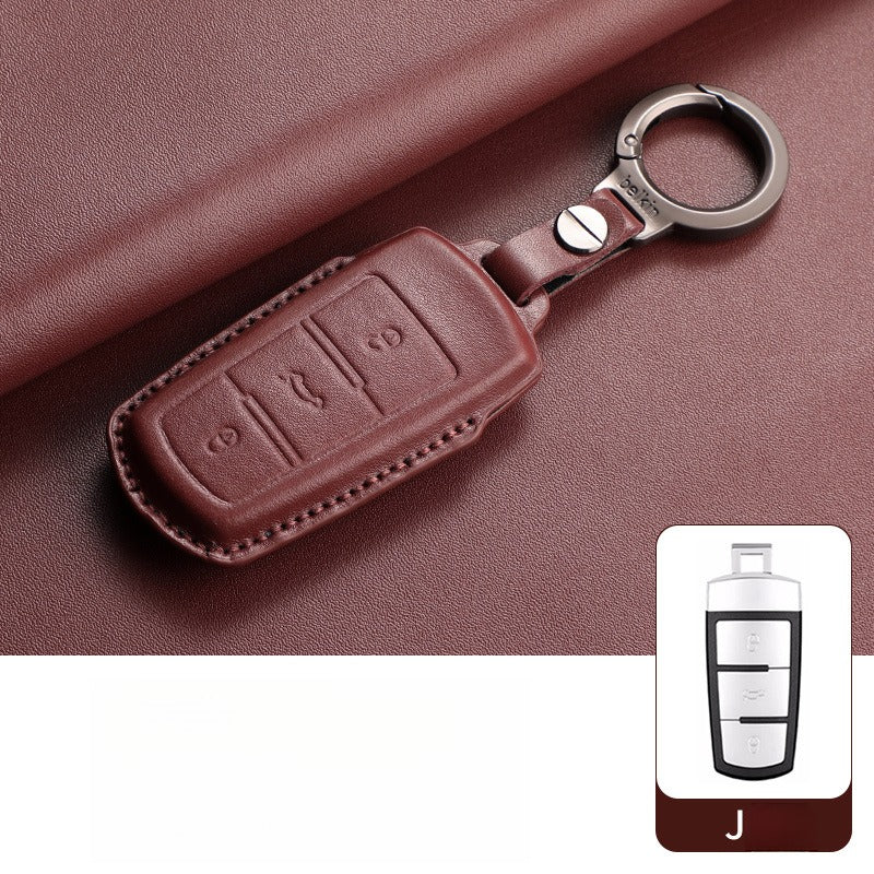 VW Passat B7 Magotan Leather Key Case(#VW365)