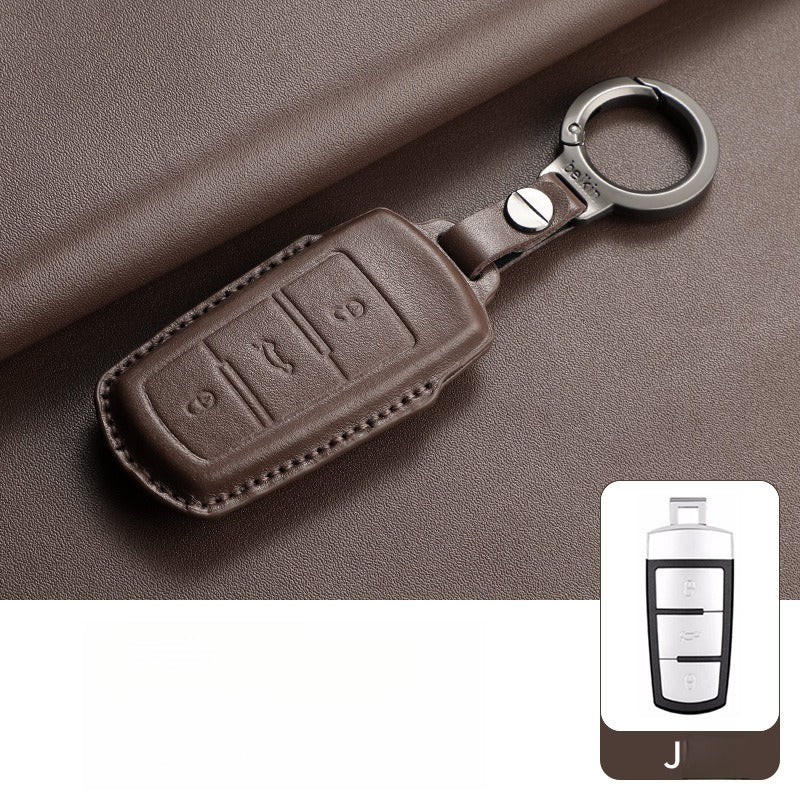 VW Passat B7 Magotan Leather Key Case(#VW365)