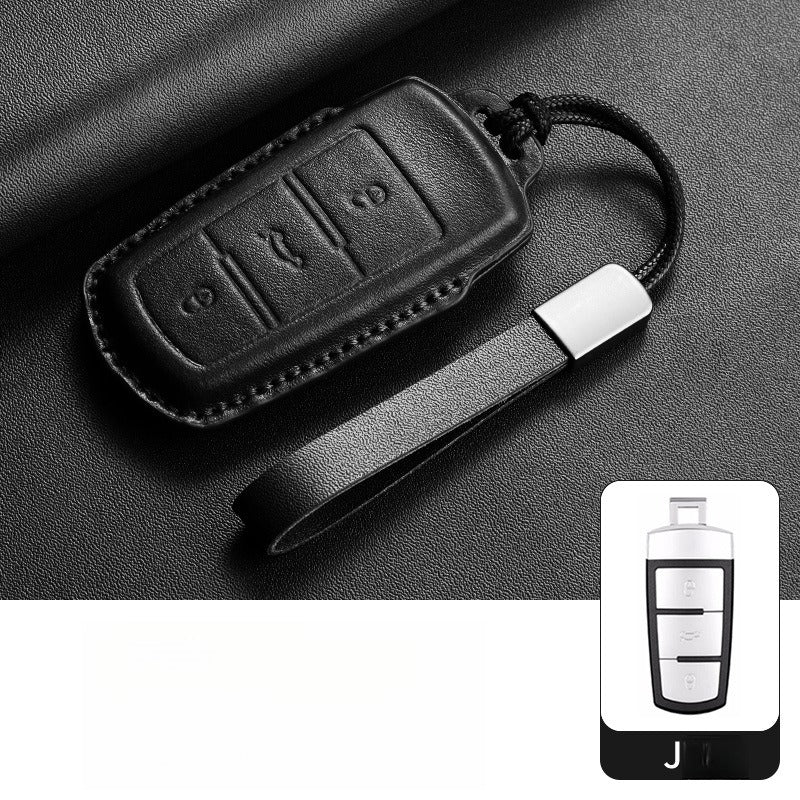 VW Passat B7 Magotan Leather Key Case(#VW365)