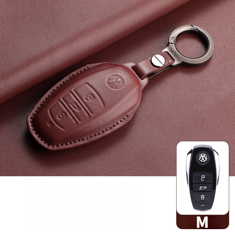 VW Passat B7 Magotan Leather Key Case(#VW365)