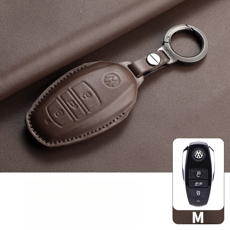 VW Passat B7 Magotan Leather Key Case(#VW365)