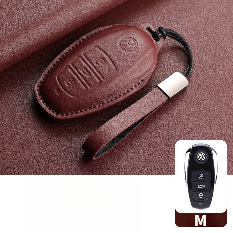 VW Passat B7 Magotan Leather Key Case(#VW365)