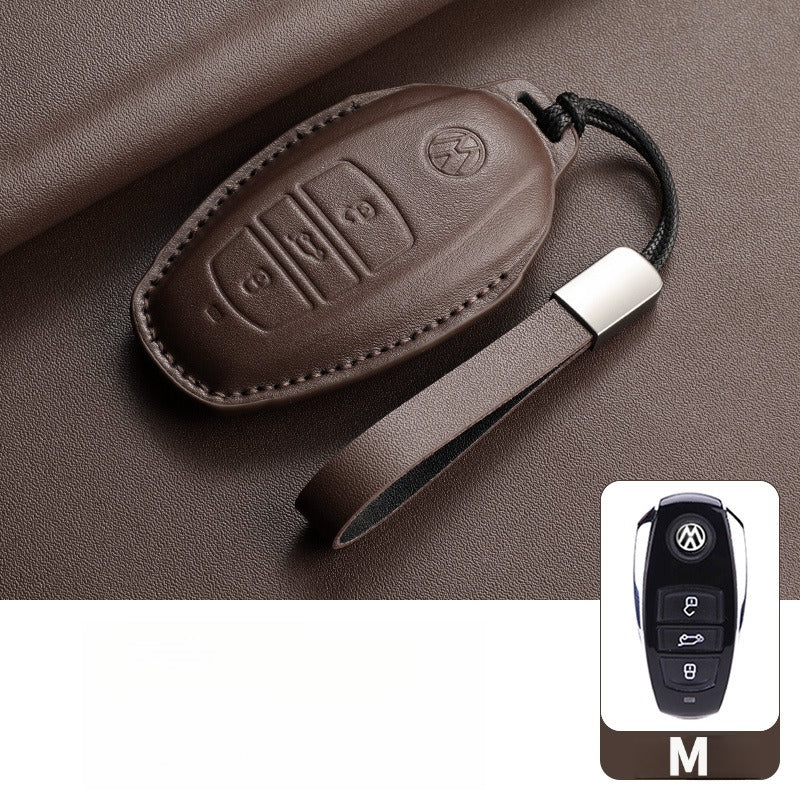 VW Passat B7 Magotan Leather Key Case(#VW365)