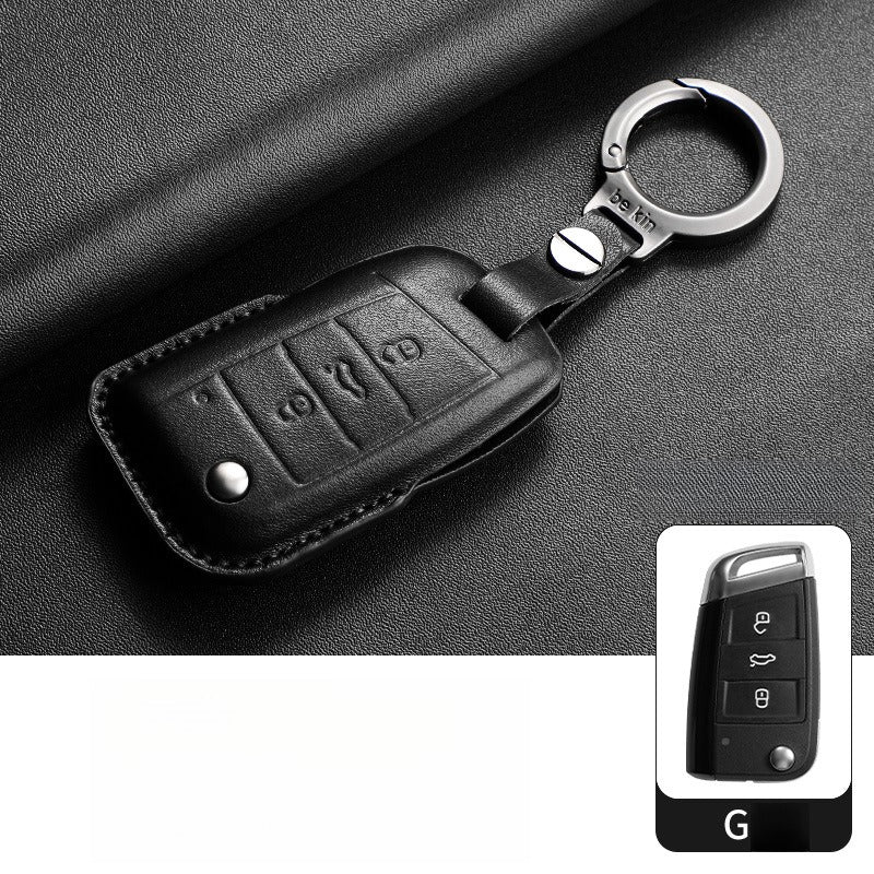 VW Passat B7 Magotan Leather Key Case(#VW365)
