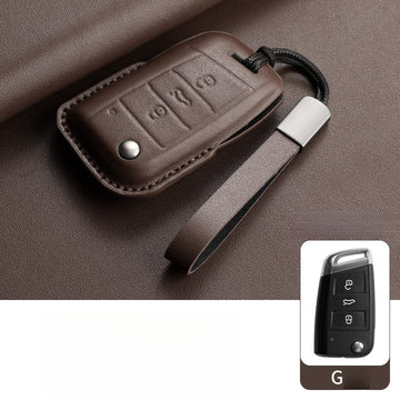 VW Passat B7 Magotan Leather Key Case(#VW365)