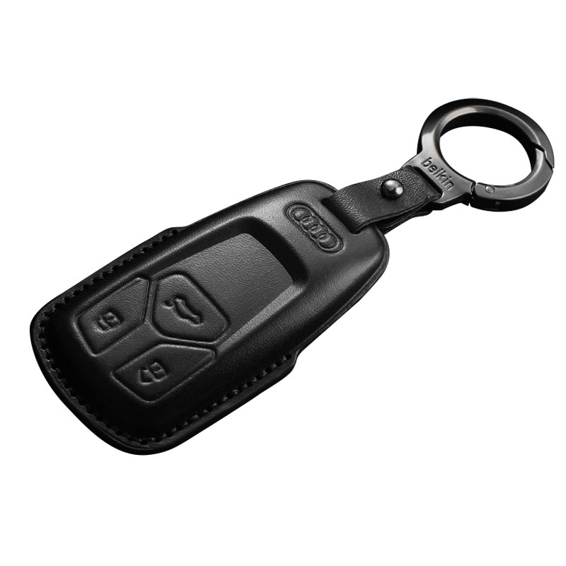 Audi A4L Q5L Q7 A6L Leather Key Case(#AU370)