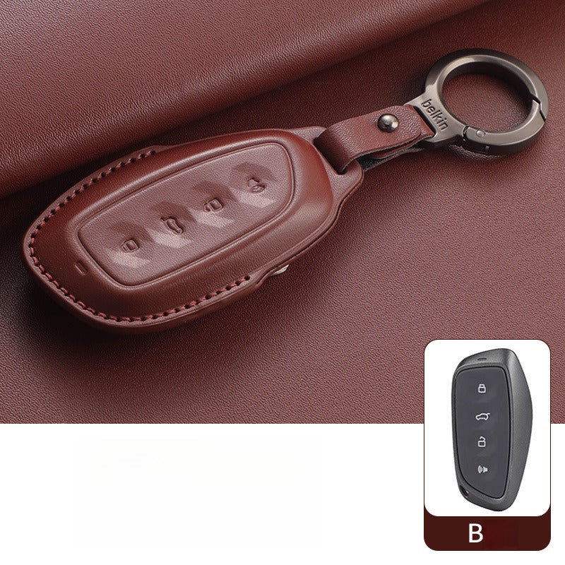 Haval H6 Big Dog H9 Leather Key Case(#HA373)