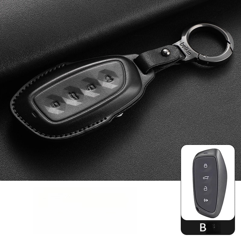 Haval H6 Big Dog H9 Leather Key Case(#HA373)