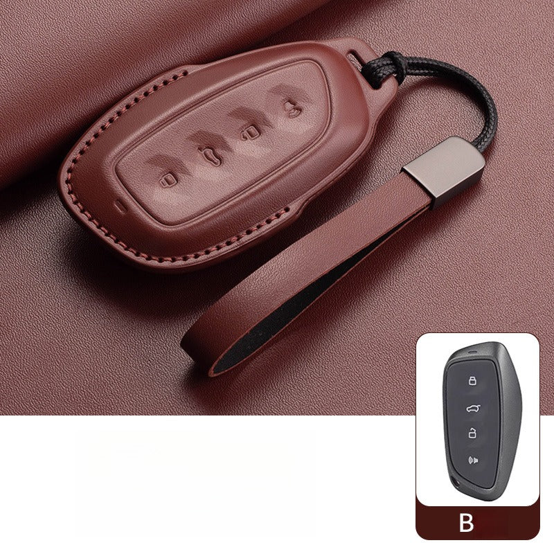Haval H6 Big Dog H9 Leather Key Case(#HA373)