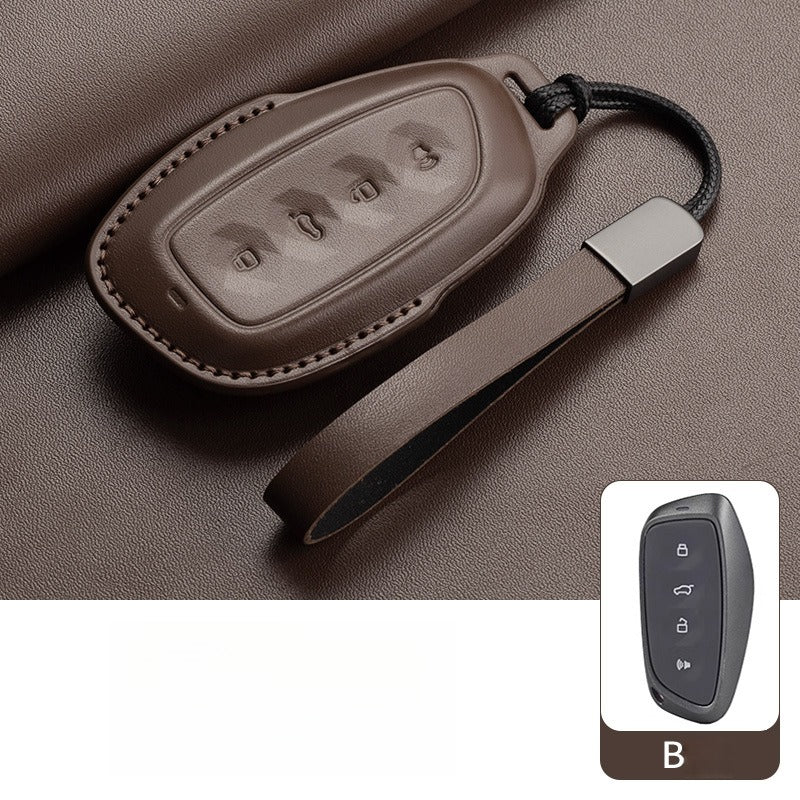 Haval H6 Big Dog H9 Leather Key Case(#HA373)