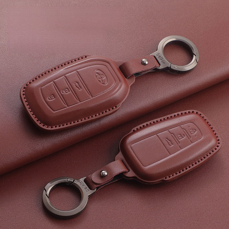 Toyota Camry Corolla Prado Leather Key Case(#TO375)