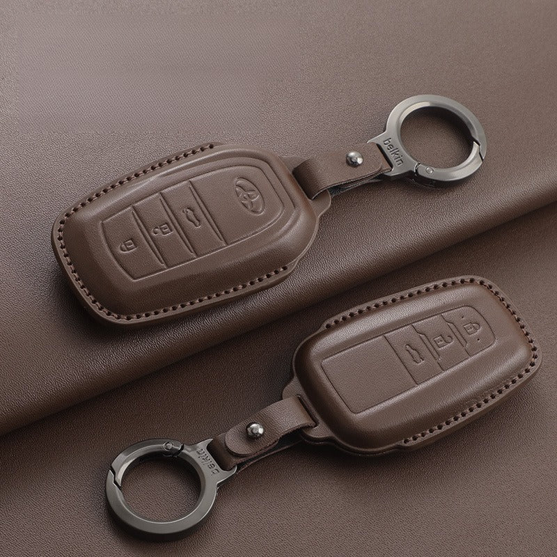Toyota Camry Corolla Prado Leather Key Case(#TO375)