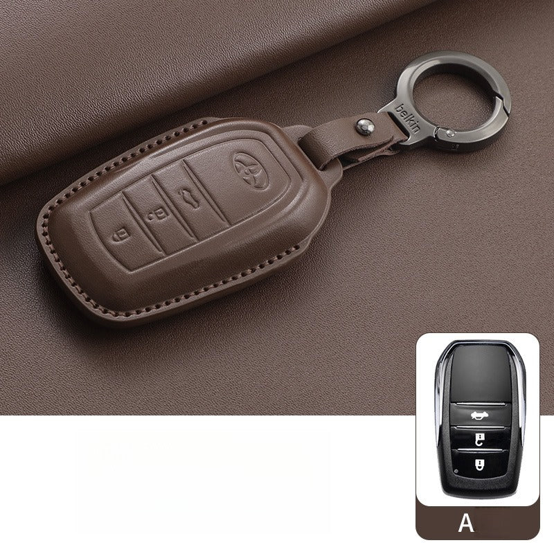 Toyota Camry Corolla Prado Leather Key Case(#TO375)
