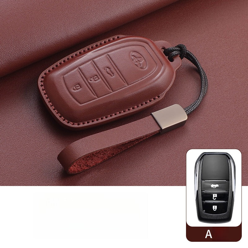 Toyota Camry Corolla Prado Leather Key Case(#TO375)