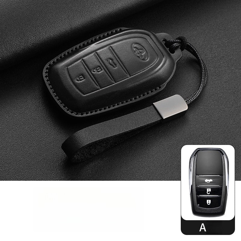 Toyota Camry Corolla Prado Leather Key Case(#TO375)