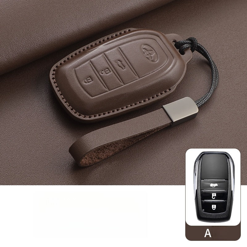 Toyota Camry Corolla Prado Leather Key Case(#TO375)