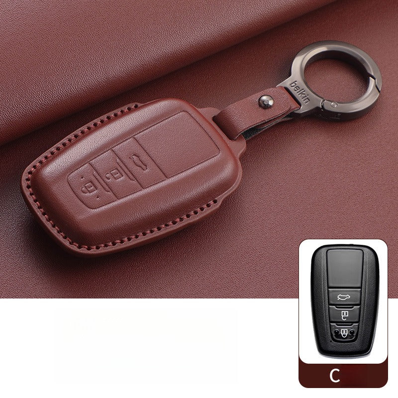Toyota Camry Corolla Prado Leather Key Case(#TO375)