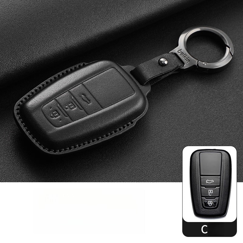 Toyota Camry Corolla Prado Leather Key Case(#TO375)