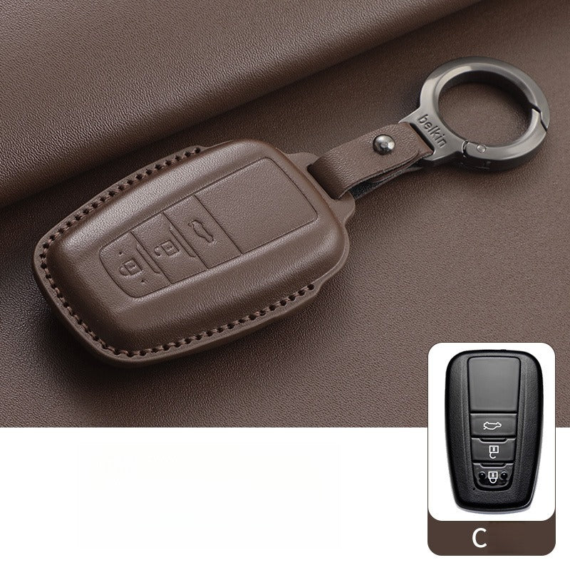 Toyota Camry Corolla Prado Leather Key Case(#TO375)