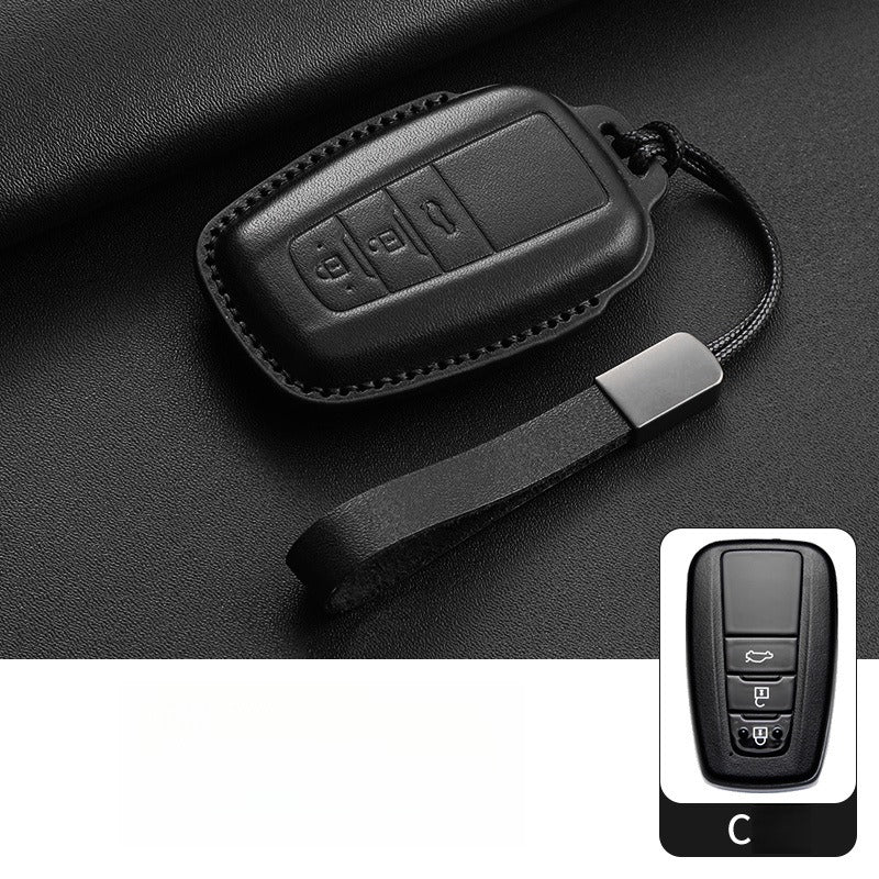 Toyota Camry Corolla Prado Leather Key Case(#TO375)