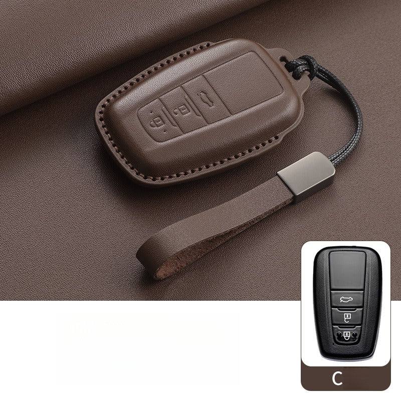 Toyota Camry Corolla Prado Leather Key Case(#TO375)