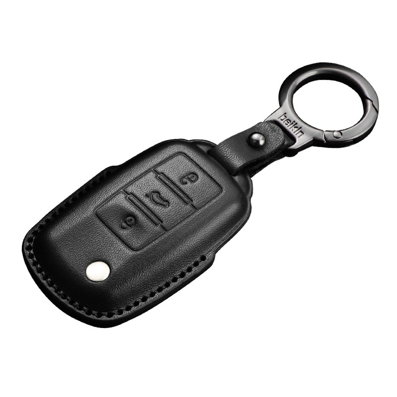 VW Passat Tiguan Tayron Leather Key Case(#VW379)