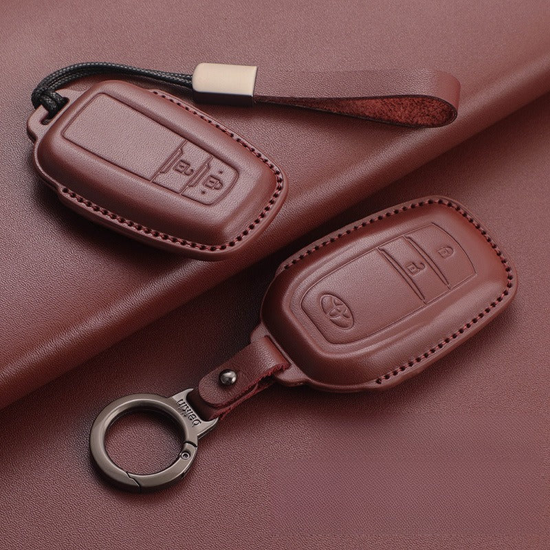 Toyota Corolla Camry RAV4 Leather Key Case(#TO380)