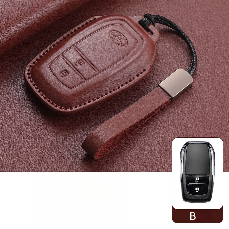 Toyota Corolla Camry RAV4 Leather Key Case(#TO380)