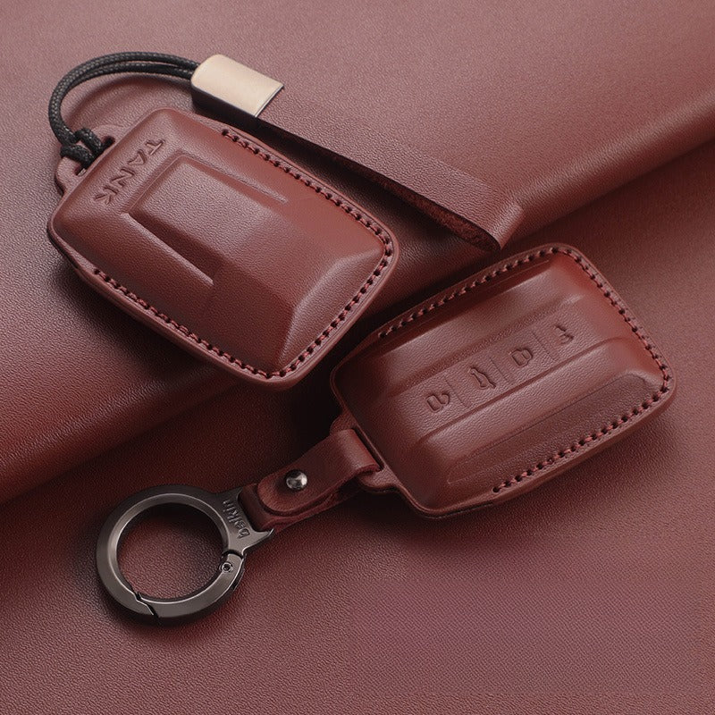 Tank 300 400 500 700 Leather Key Case(TK384)