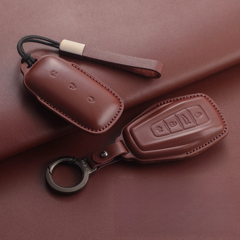 Geely Preface Monjaro Coolray Leather Key Case(#GE388)