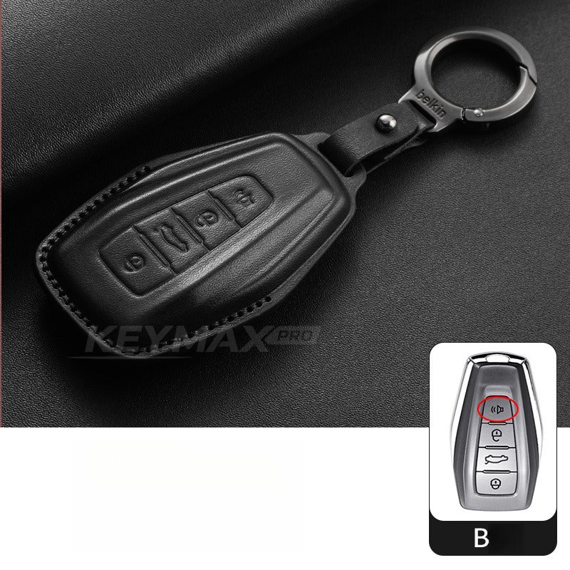 Geely Preface Monjaro Coolray Leather Key Case(#GE388)