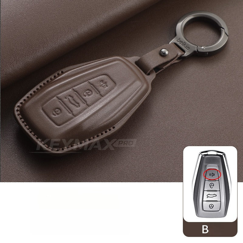 Geely Preface Monjaro Coolray Leather Key Case(#GE388)