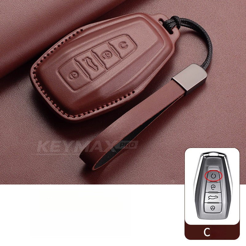 Geely Preface Monjaro Coolray Leather Key Case(#GE388)