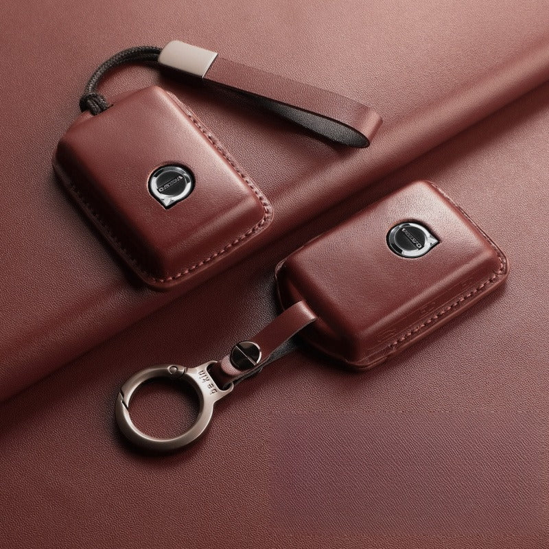 Volvo XC60 XC90 S90 Leather Key Case(#VO391)