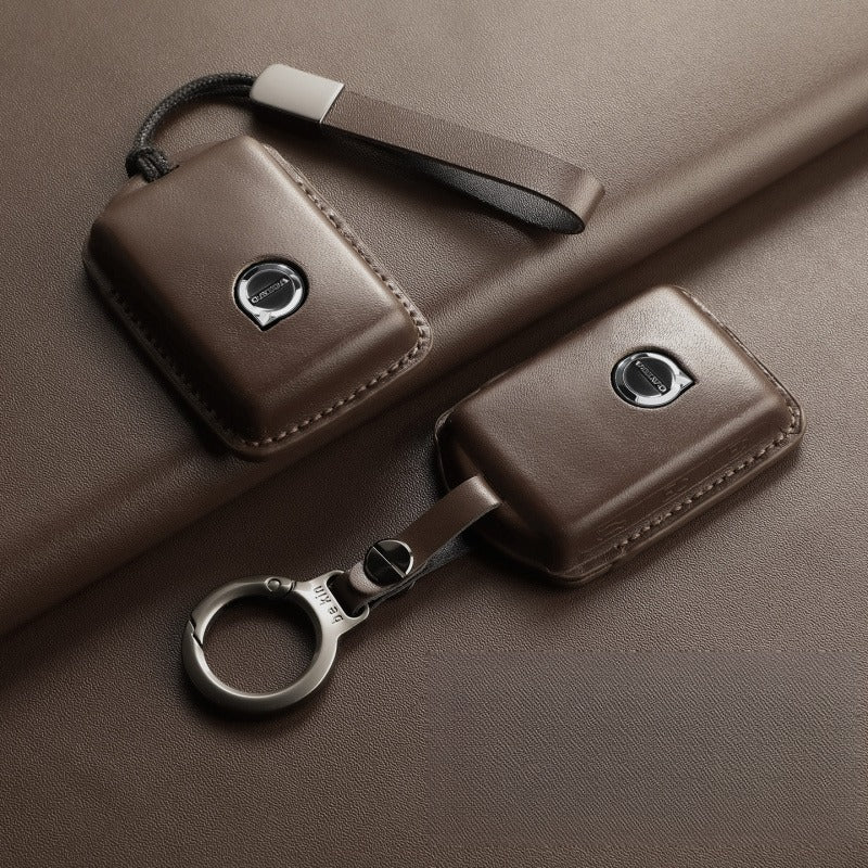 Volvo XC60 XC90 S90 Leather Key Case(#VO391)