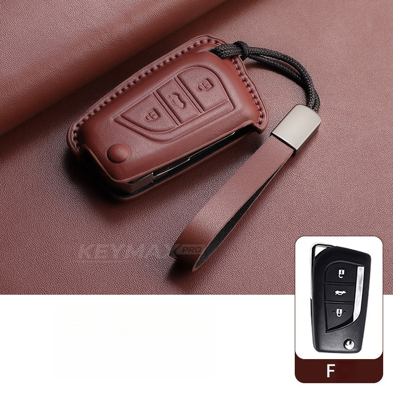 Toyota Wildlander Camry C-HR Alcantara Key Case(#TO398)