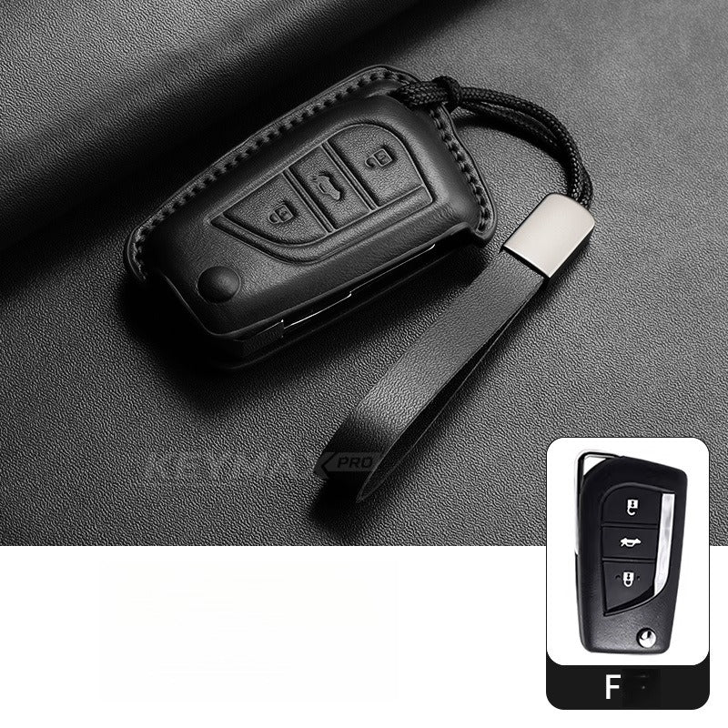 Toyota Wildlander Camry C-HR Alcantara Key Case(#TO398)