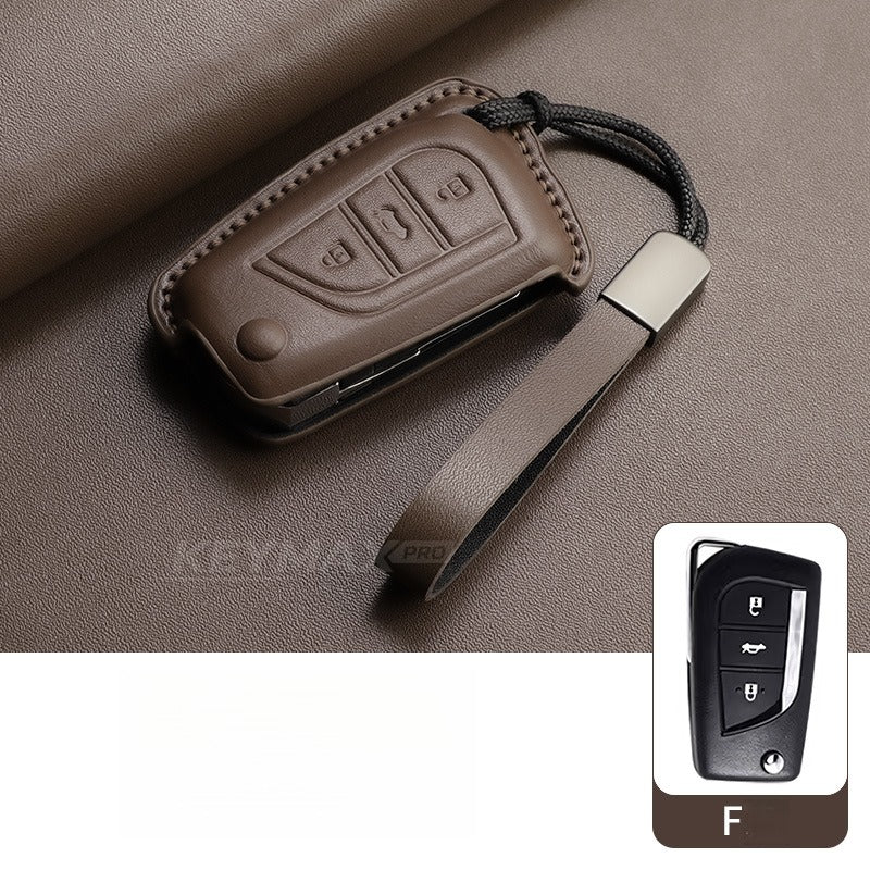 Toyota Wildlander Camry C-HR Alcantara Key Case(#TO398)