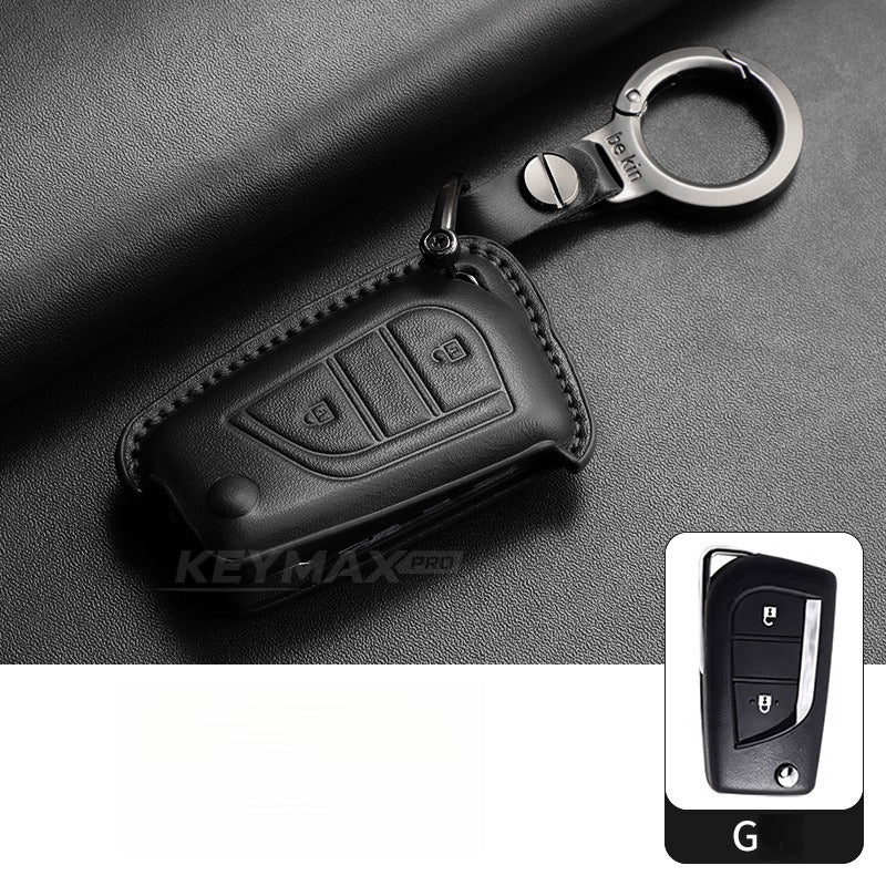 Toyota Wildlander Camry C-HR Alcantara Key Case(#TO398)