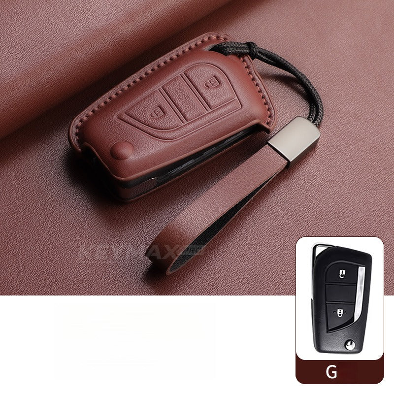 Toyota Wildlander Camry C-HR Alcantara Key Case(#TO398)