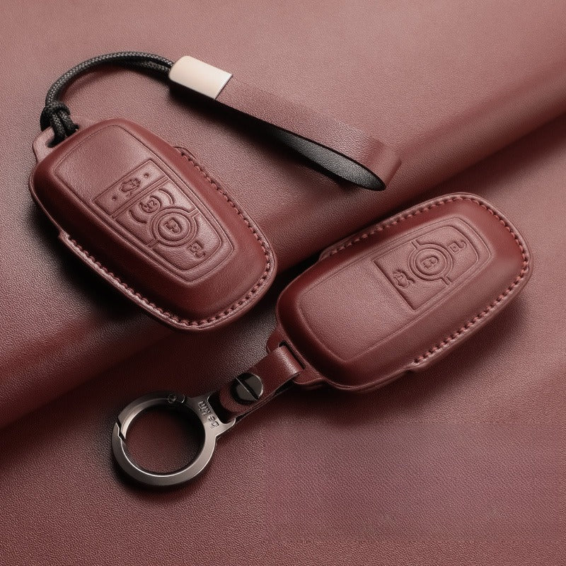 Ford Focus Mondeo Explorer Leather Key Case（#FD400）