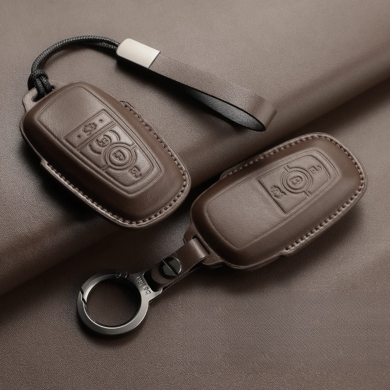 Ford Focus Mondeo Explorer Leather Key Case（#FD400）