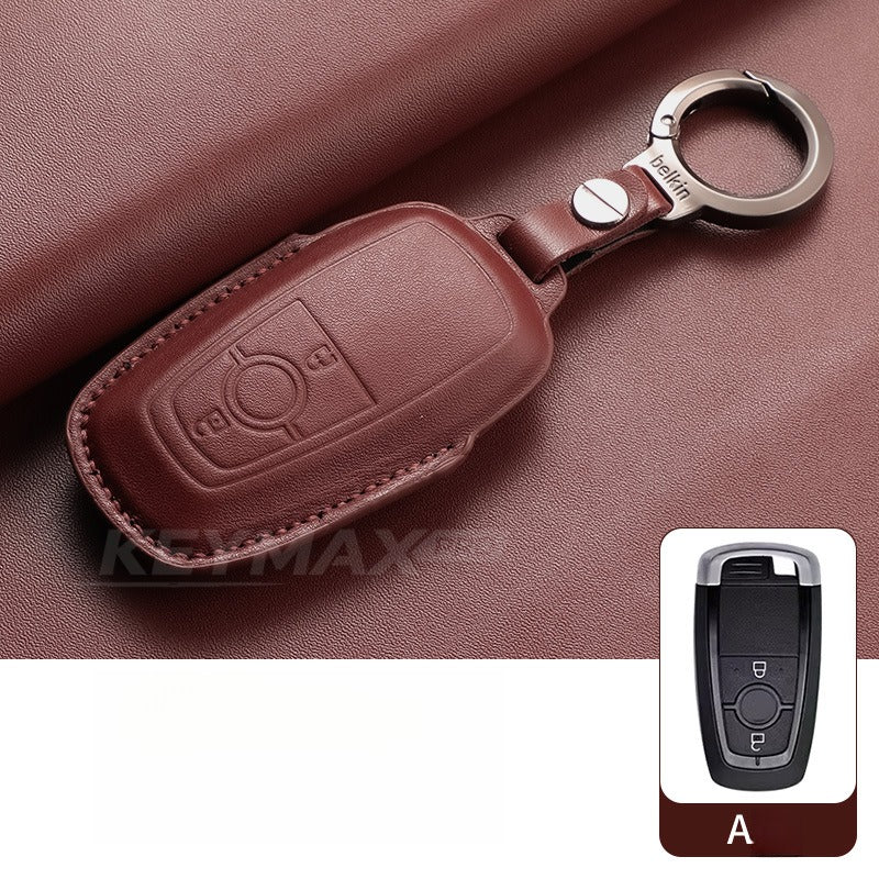Ford Focus Mondeo Explorer Leather Key Case（#FD400）
