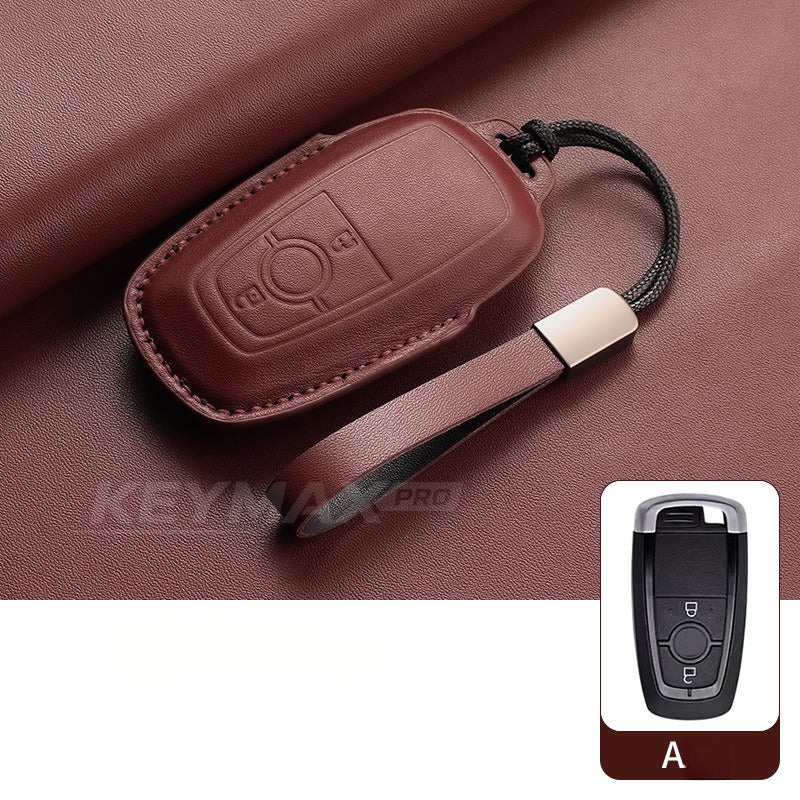 Ford Focus Mondeo Explorer Leather Key Case（#FD400）